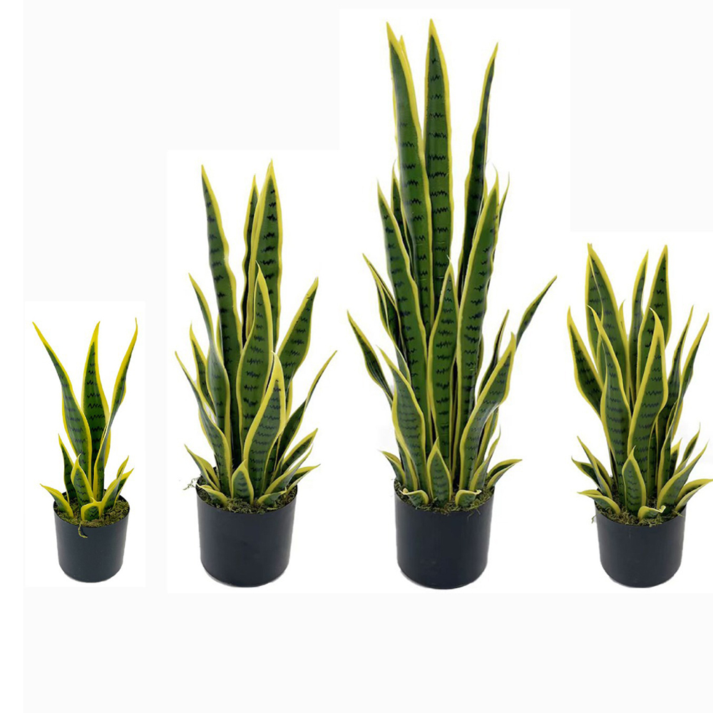 Ficus Lyrata Tree - Tanaman Sansevieria Buatan 40-100cm dengan Pot