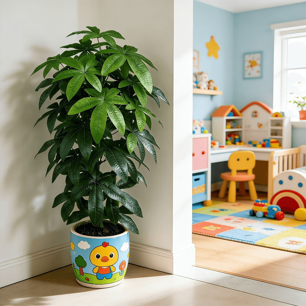 Pohon Uang Buatan Pachira Aqua - Ficus Lyrata Tree ulasan dan harga